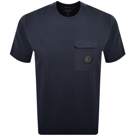 Product Image for Marshall Artist Aksu Pocket T Shirt Navy