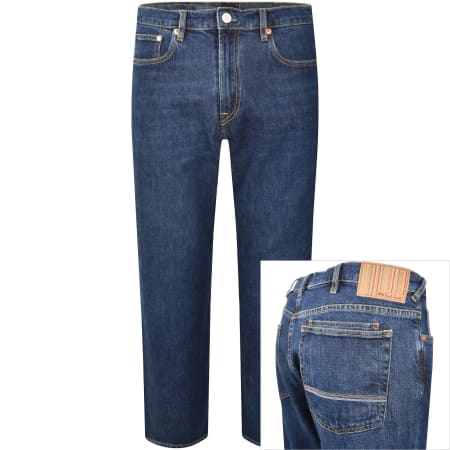 Product Image for Paul Smith Relaxed Taper Jeans Dark Wash Blue