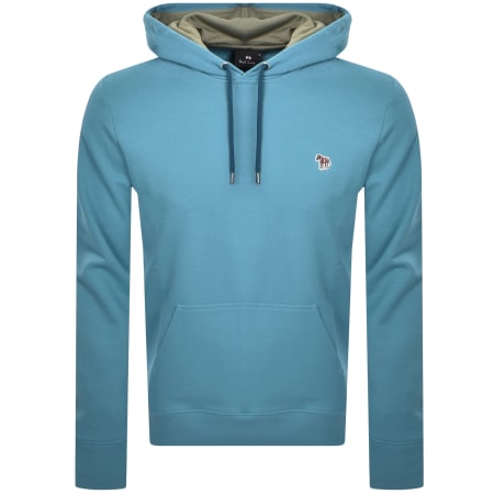 Product Image for Paul Smith Pullover Zebra Hoodie Blue