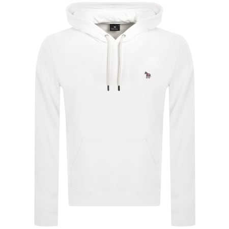Product Image for Paul Smith Pullover Zebra Hoodie White