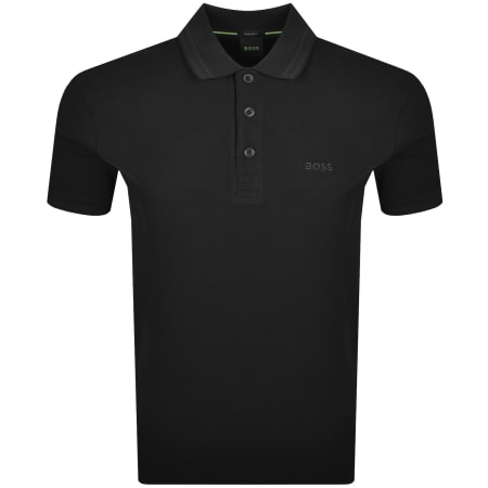 Product Image for BOSS Paddy Polo T Shirt Black