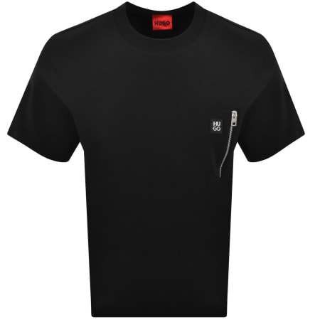Product Image for HUGO Dargentee T Shirt Black