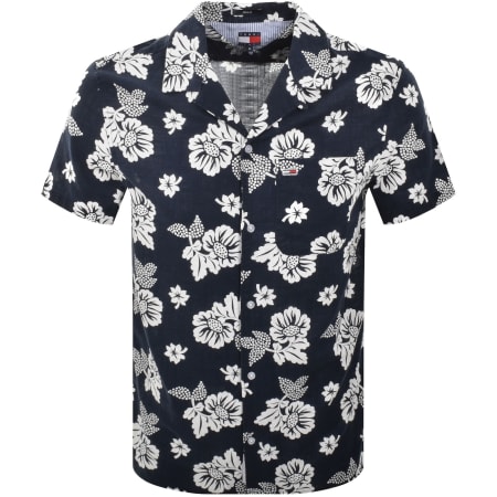 Product Image for Tommy Jeans Short Sleeved Shirt Sweet Navy