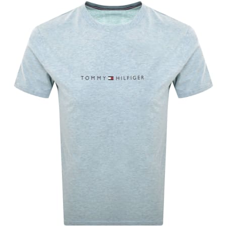 Product Image for Tommy Hilfiger Lounge Logo T Shirt Blue