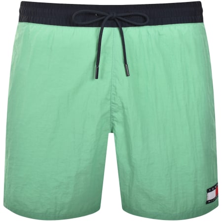 Product Image for Tommy Hilfiger Slim Fit Swim Shorts Green