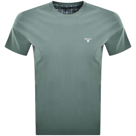 Product Image for Barbour Tartan Sport T Shirt Green