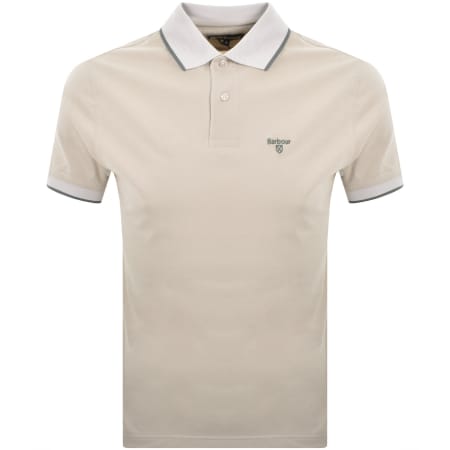 Product Image for Barbour Cornsay Polo T Shirt Mist Beige