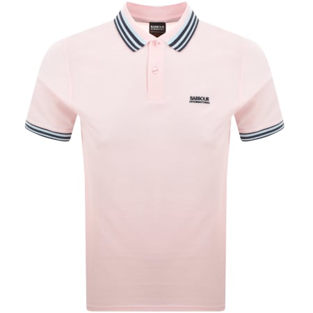 Product Image for Barbour International Caleb Polo T Shirt Pink