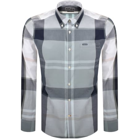 Product Image for Barbour Harris Check Long Sleeved Shirt Green