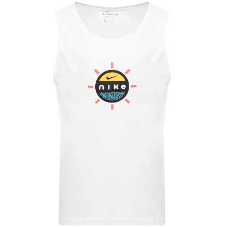 Product Image for Nike Graphic Logo Vest T Shirt White