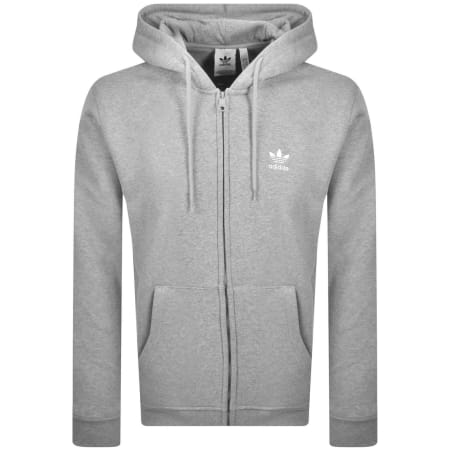 Product Image for adidas Originals Trefoil Hoodie Grey