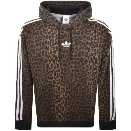 Product Image for adidas Originals Graphic Hoodie Brown