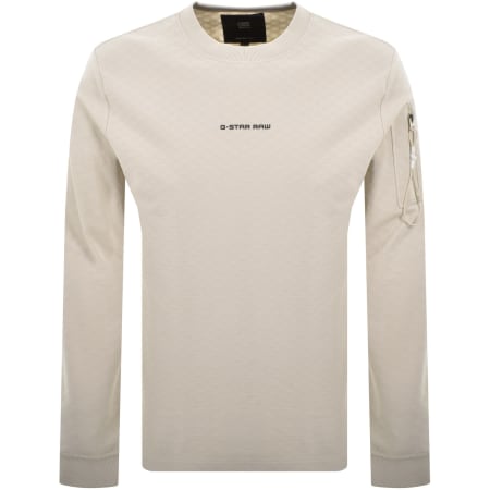 Product Image for G-Star Tweeter Long Sleeve T Shirt Whitebait