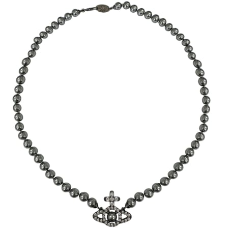 Product Image for Vivienne Westwood Olympia Pearl Necklace Silver