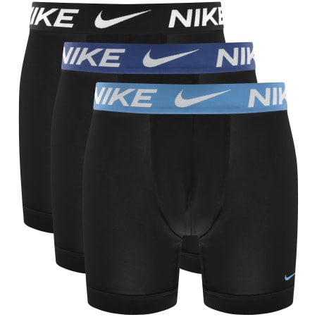 Product Image for Nike Essential Micro 3 Pack Boxer Briefs Black