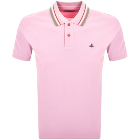 Product Image for Vivienne Westwood Classic Polo T Shirt Pink