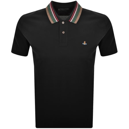Product Image for Vivienne Westwood Classic Polo T Shirt Black