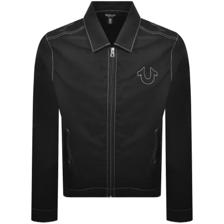 Product Image for True Religion Twill Bomber Jacket Black