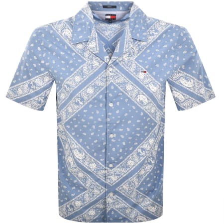 Product Image for Tommy Jeans Short Sleeved Shirt Blue