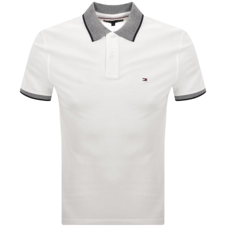 Product Image for Tommy Hilfiger Linen Pique Polo T Shirt White