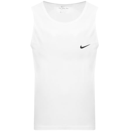Product Image for NikeTraining Dri Fit Logo Vest T Shirt White
