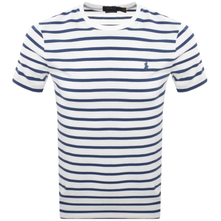 Product Image for Ralph Lauren Stripe T Shirt White