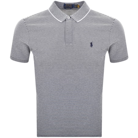 Product Image for Ralph Lauren Custom Slim Polo T Shirt Navy