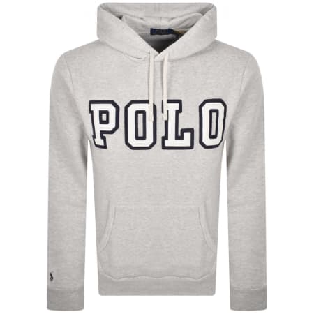Product Image for Ralph Lauren Long Sleeve Hoodie Grey