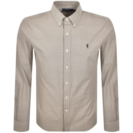 Product Image for Ralph Lauren Long Sleeve Shirt Brown