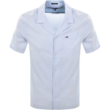 Product Image for Tommy Jeans Camp Shirt Blue