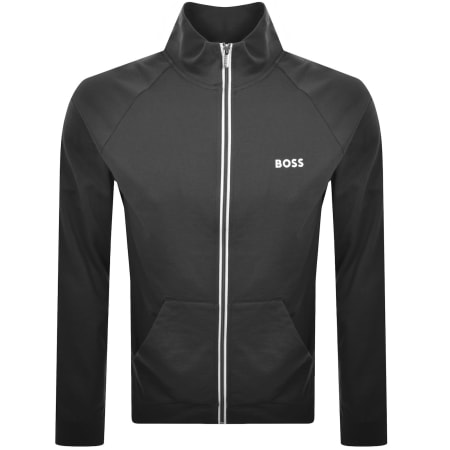 Product Image for BOSS Lounge Authentic Full Zip Track Top Grey