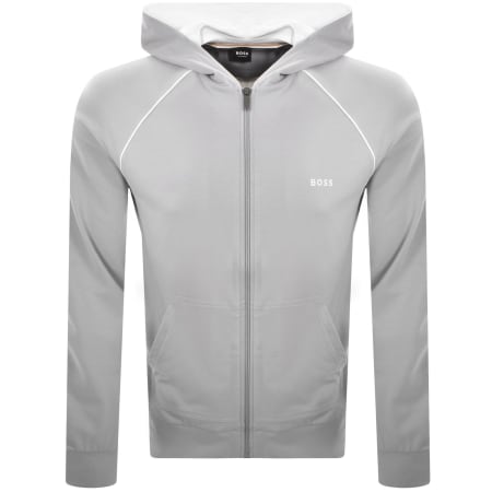 Product Image for BOSS Mix And Match Full Zip Hoodie Grey