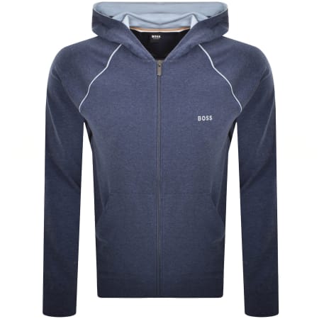 Product Image for BOSS Mix And Match Full Zip Hoodie Blue
