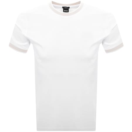 Product Image for BOSS H Tessler 200 Slim Fit T Shirt White
