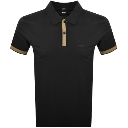 Product Image for BOSS H Phillipson Polo T Shirt Black
