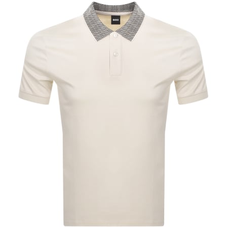 Product Image for BOSS H Parlay 302 Polo T Shirt Cream