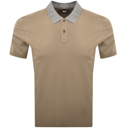 Product Image for BOSS H Parlay 302 Polo T Shirt Brown