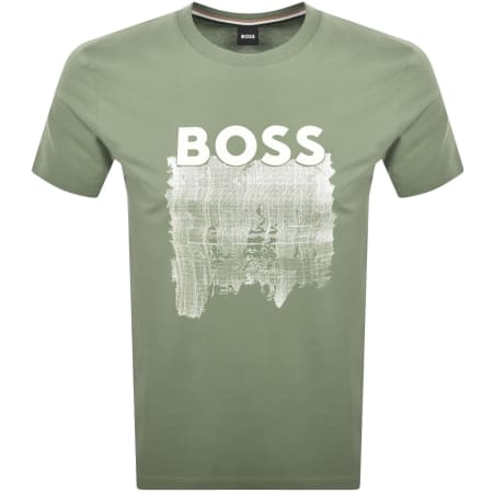 Product Image for BOSS C Thompson 214 T Shirt Green