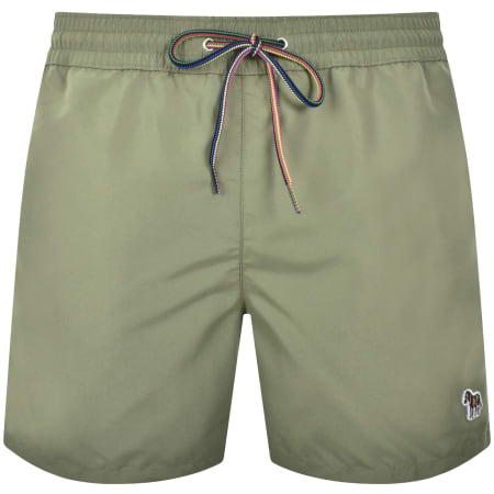 Product Image for Paul Smith Zebra Swim Shorts Green