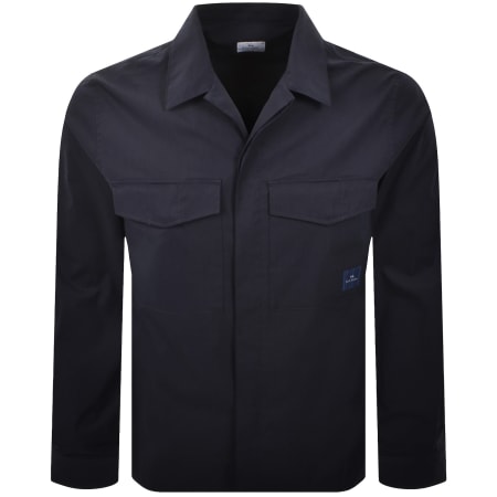 Product Image for Paul Smith Patch Pocket Overshirt Navy
