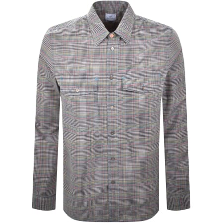 Product Image for Paul Smith Casual Fit Long Sleeved Shirt Grey