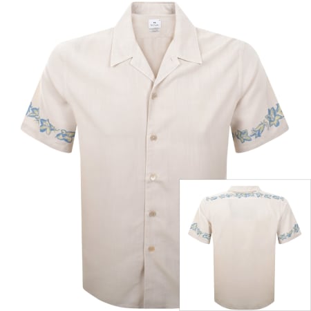 Product Image for Paul Smith Casual Fit Short Sleeved Shirt Beige