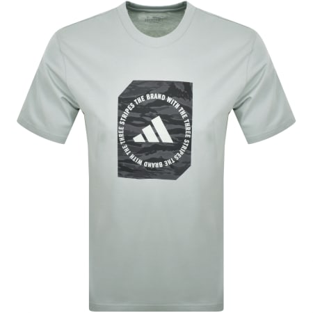 Product Image for adidas Sportswear Camo Box T Shirt Grey