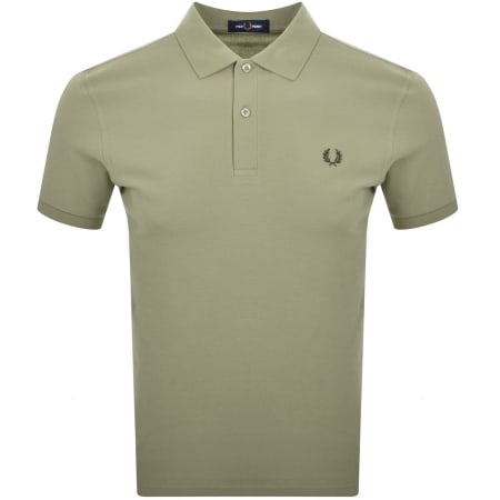 Product Image for Fred Perry Polo T Shirt Olive Green