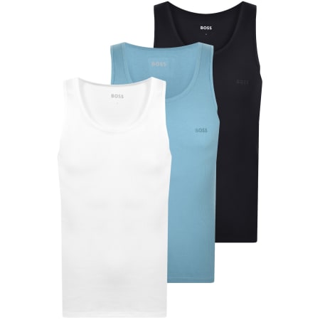 Product Image for BOSS 3 Pack Vest T Shirts