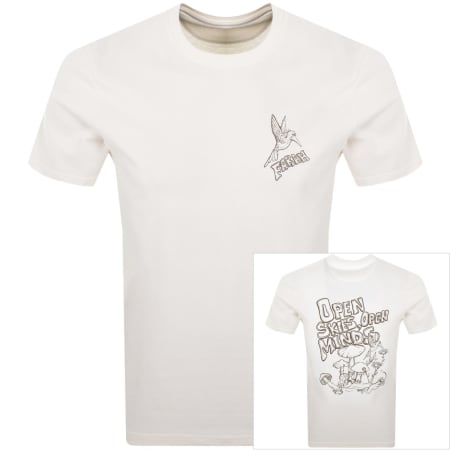 Product Image for Farah Normanton Graphic T Shirt Ecru
