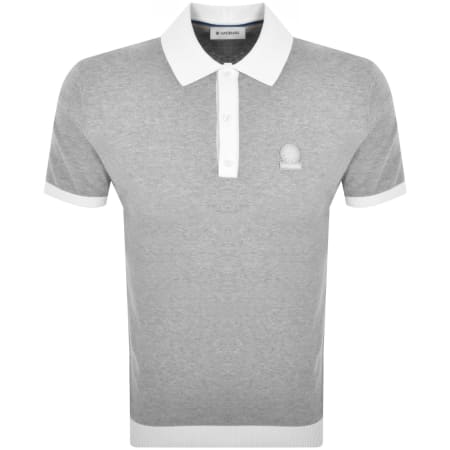 Product Image for Sandbanks 3 Button Polo T Shirt Grey