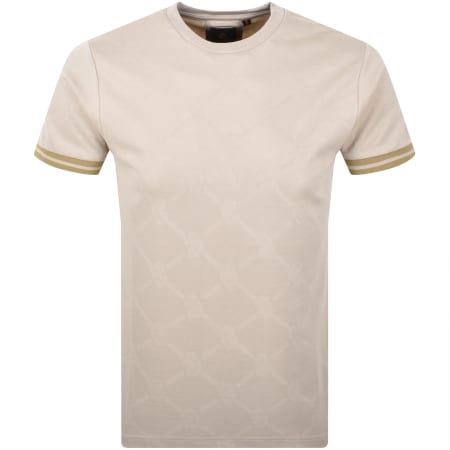 Product Image for Luke 1977 Hyde Textured T Shirt Beige