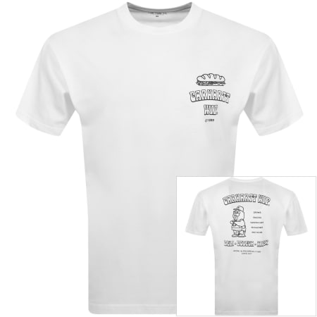 Product Image for Carhartt WIP Sandwich T Shirt White