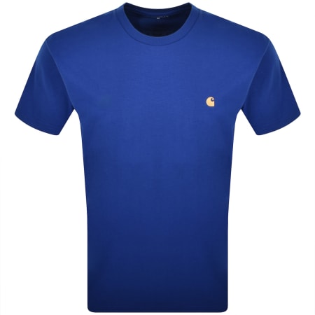 Product Image for Carhartt WIP Chase Short Sleeved T Shirt Blue
